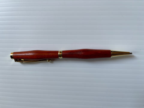 Slim Ballpoint Padauk Pen